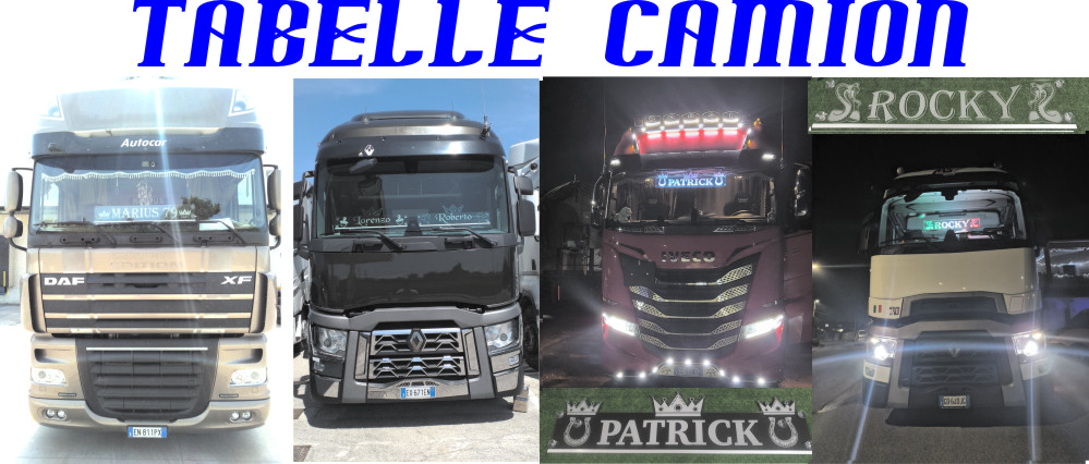 Tabelle Camion